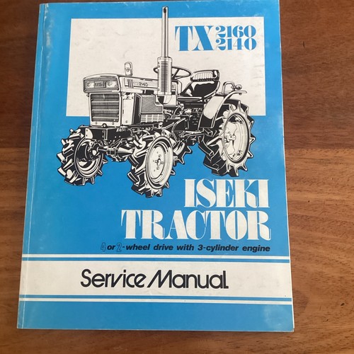 Iseki tractor tx2160 2140 - tractor,