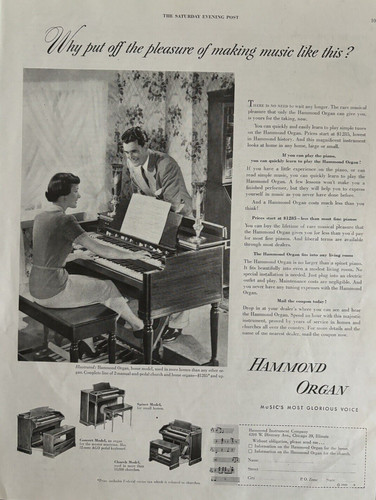 1949 hammond organ music - hammond,