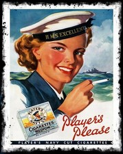 Players Navy Cut, Retro Metal