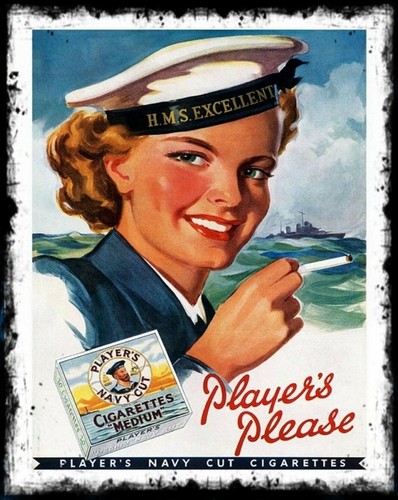 Players navy cut retro - players,