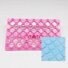 Heart Cake Embosser Stencil Stamp Cutter Fondant Icing Cookies Cupcake Pastries