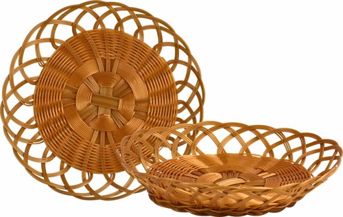 Handmade bread basket round - basket,