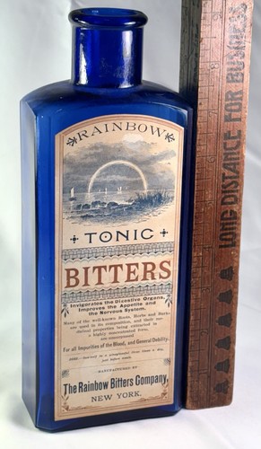 Vtg rainbow tonic bitters - vtg,