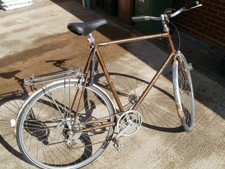 Raleigh Merlin bike 60s/70s Large 25" Frame Shimano 5 gear, Cateye Cyclocomputer