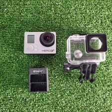 GoPro Hero 3+ Silver W/ Case , BATTERY & CHARGER