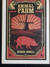 Shepard Fairey ‘Animal Farm’ Signed Poster