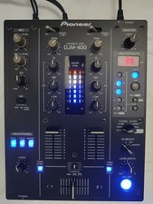 Pioneer Djm 400 SERVICED, MODDED, SKINNED, FULLY WORKING, 2ch Dj Audio Mixer