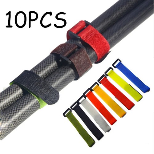 Fishing rod ties holder - 10,