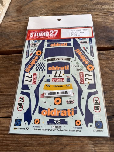Subaru impreza wrc - wrc, decal