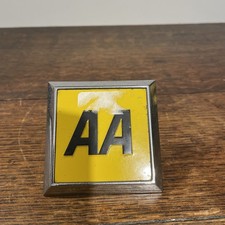 Vintage AA Car Badge