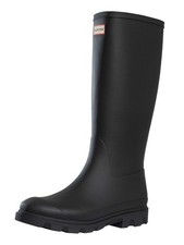 Hunter Men's Downpour Tall Wellington Boots, Black