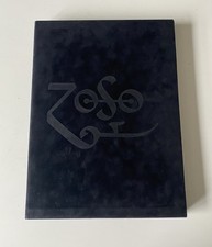 Led Zeppelin. VERY RARE book + signed print. Jimmy Page. Robert Plant. Led Zep