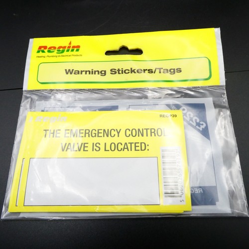 Regin regp39 gas - regp39, warning