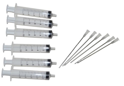 10ml syringe with blunt - pc,