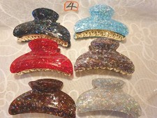 Joblot 24pcs mixed Design lady hairclips hair claw size 9.5cm NEW wholesale lot4