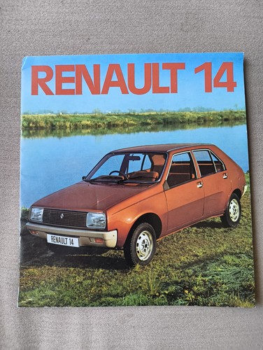 Renault brochure - brochure, (1976)