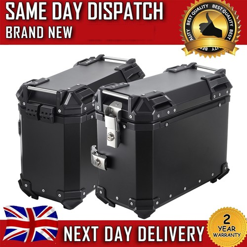 Motorcycle pannier box - box, side