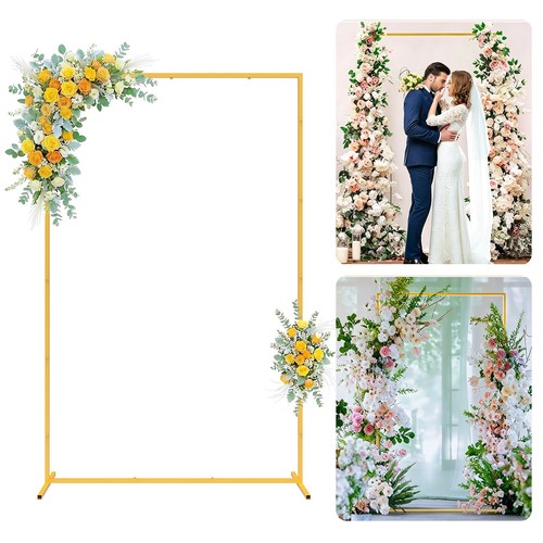 Gold wedding square archway - wedding,