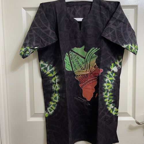 Unisex ghana adire top - adire,