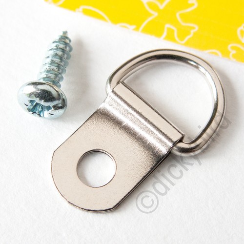 Small rings for picture - small, d-rings