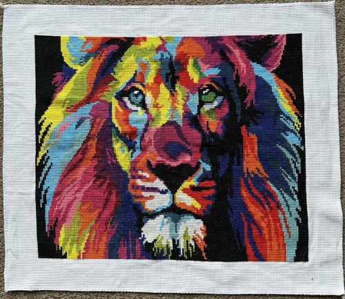 Completed cross stitch - completed,
