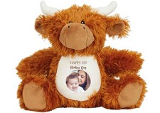 Highland cow teddy keepsake - cow,
