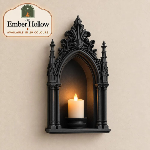 Gothic wall shelf cathedral - shelf,