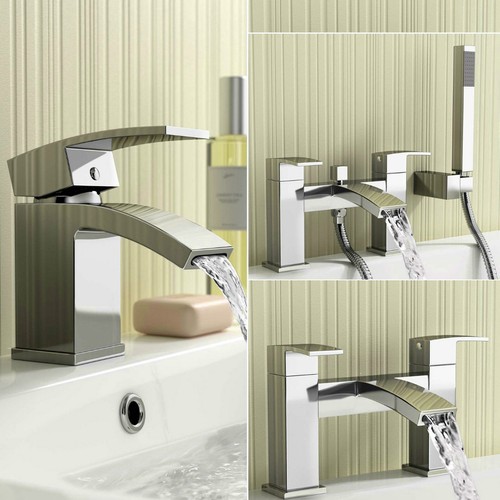 New waterfall bathroom taps - waterfall,
