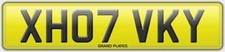 Xh07 vky registration - vky, vicky