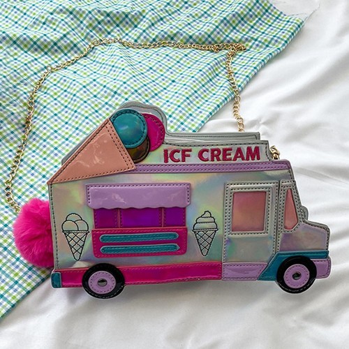 Cute ice cream - ice, car