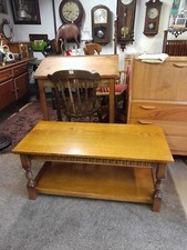 JAYCEE QUALITY LIGHT OAK COFFEE TABLE