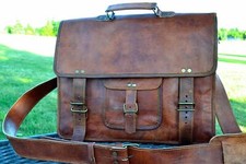 Leather Briefcase Bag