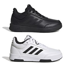 adidas Tensaur Sport 2.0 Kids Trainers Sports School Lace-Up Black or White
