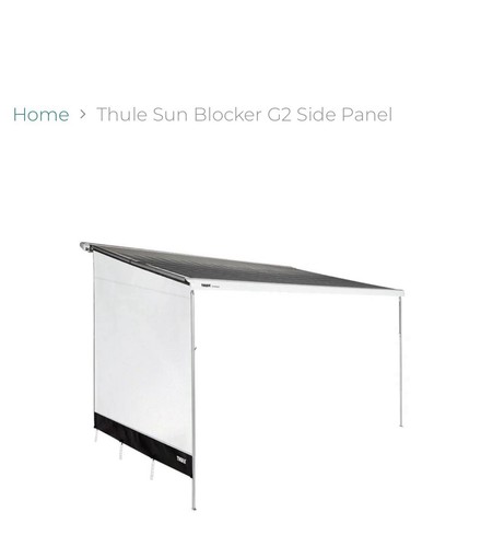 Thule sun blocker side - thule,