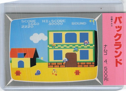 Pac land namco arcade game - pac-land,