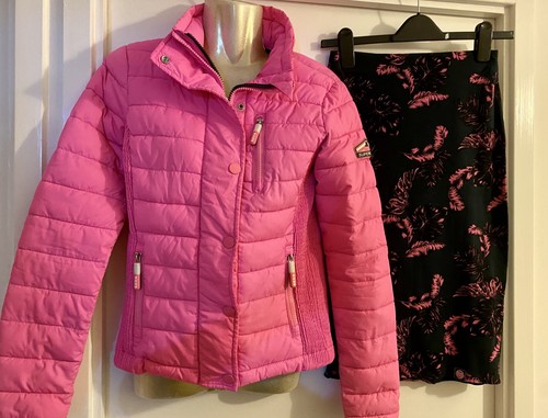 Fuji superdry pink double - superdry, zip
