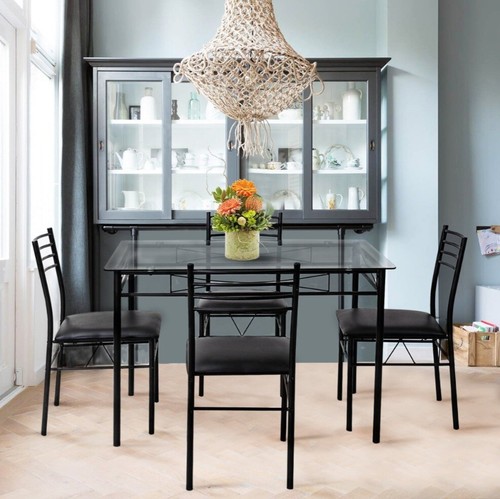 Dining table set - table, modern