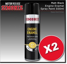 2 x Simoniz Engine Enamel Matt
