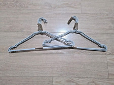 20 x White Wire Metal Clothes