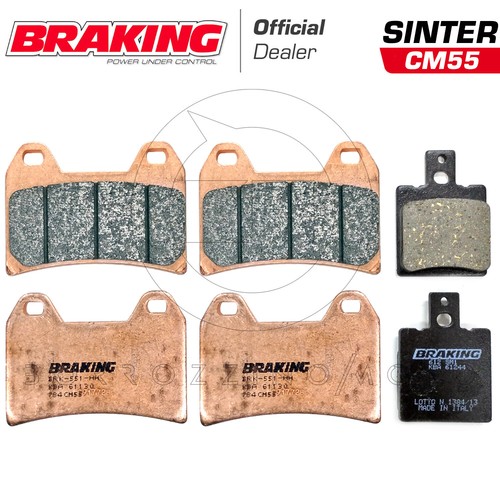 Brake pads front - front, rear