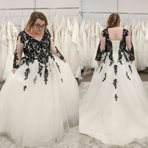 Plus size gothic - size, wedding