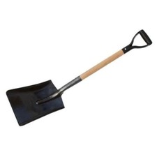 Shovel Square Mouth NEW Hardwood Shafted Builders IDEAL SNOW/ BULIDER/DIGGING