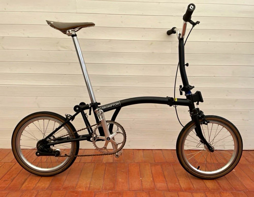 2020 brompton m1e with high - brompton,