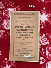 RARE VINTAGE, map Cloth 