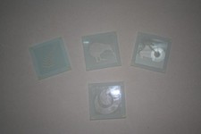  artistic coffee coasters (Sheep ,bird, leaf and swirl