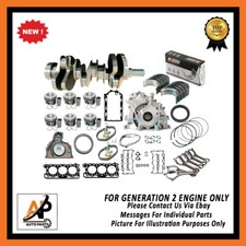 For LAND ROVER RANGE ROVER 3.0 FORGED Crankshaft + Engine Rebuild Parts GEN 2