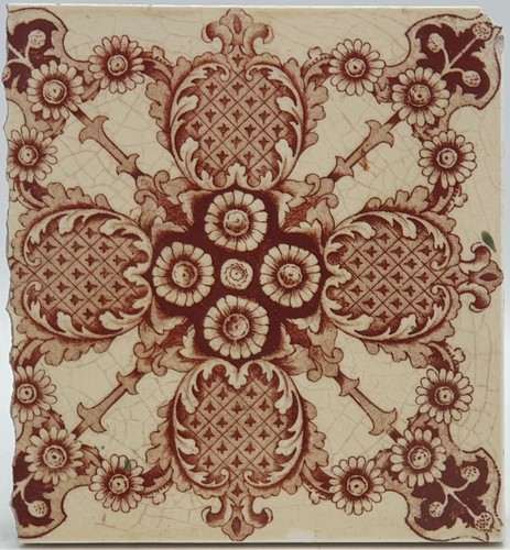 Victorian fireplace tile - victorian,