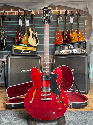 Epiphone dot cherry 2004 semi - dot,