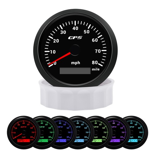 85mm gps speedometer odometer - 85mm,