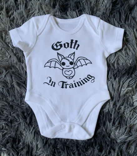Goth training baby - goth,